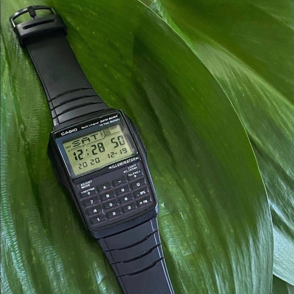 CASIO calculator watch